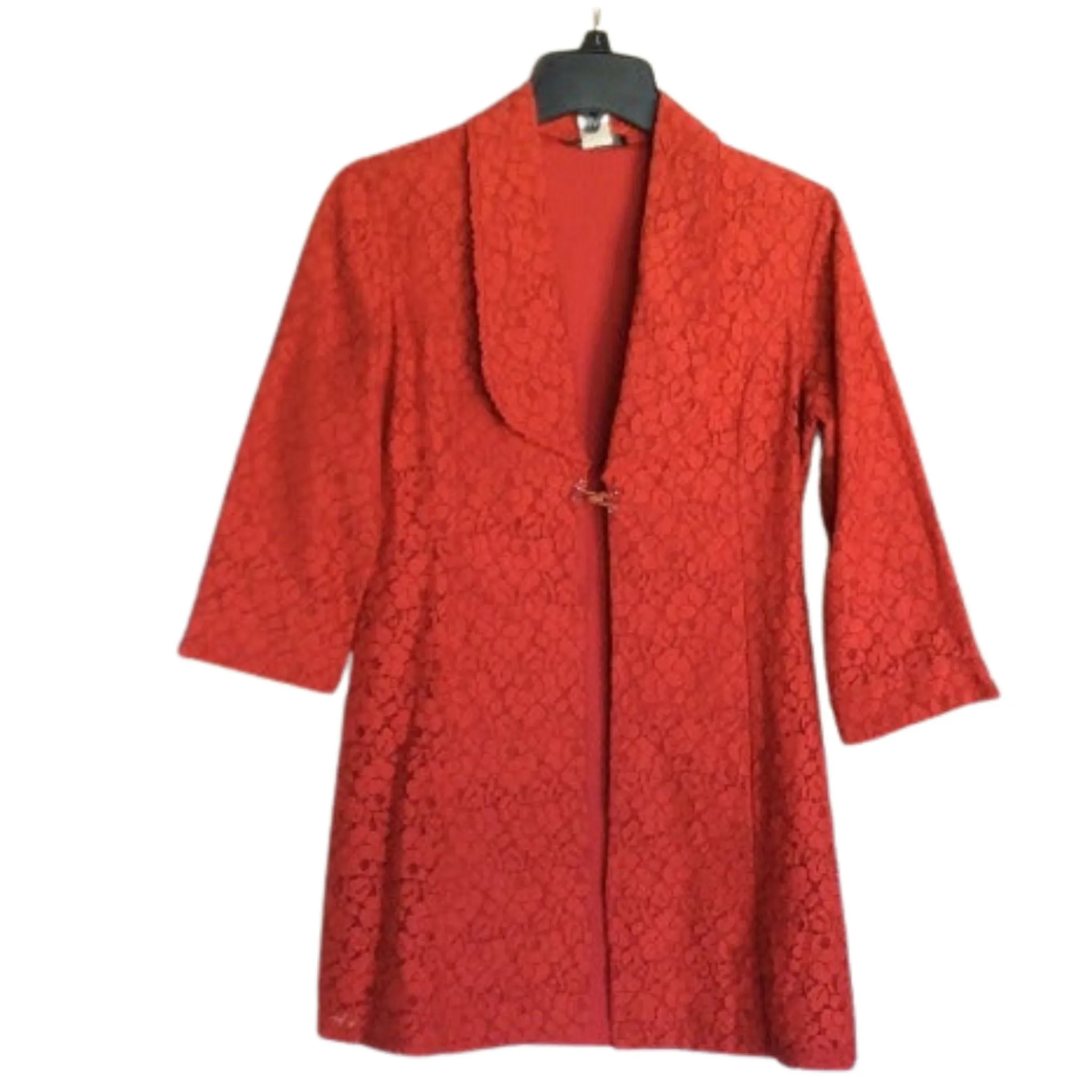 Vintage Red Lace Coat