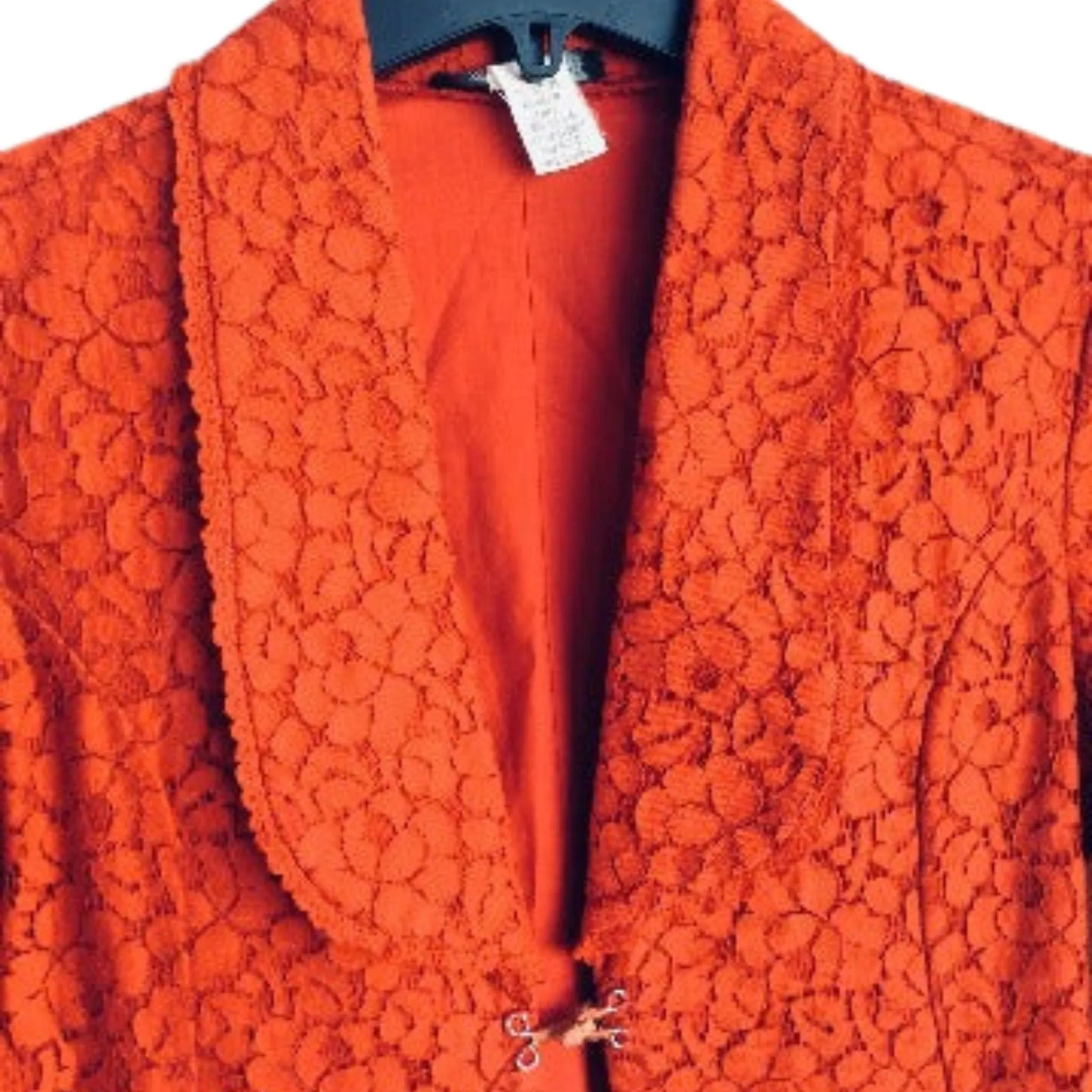 Vintage Red Lace Coat