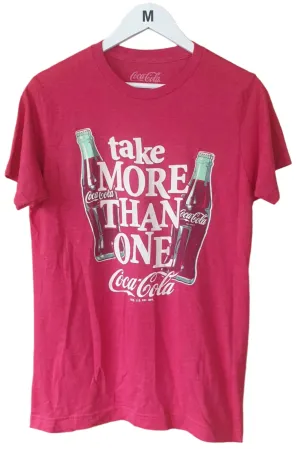 Vintage T-Shirt Coca Cola Take More Than One (Medium)