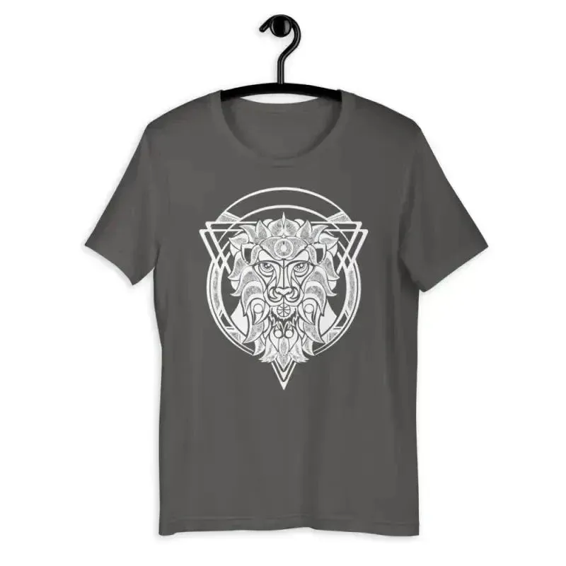 White Lion Unisex T- Shirt Cotton