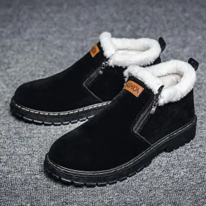 Winter Cotton Shoes Warm High-top Cotton Shoes Cotton Boots Snow Boots Plus Velvet