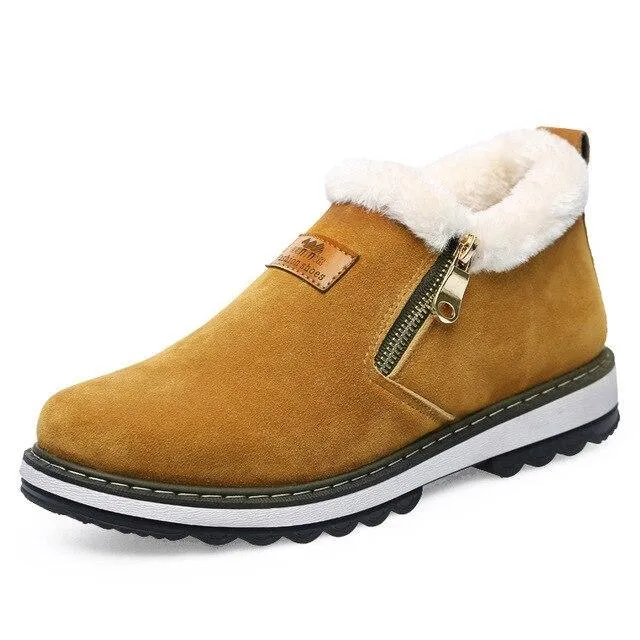 Winter Cotton Shoes Warm High-top Cotton Shoes Cotton Boots Snow Boots Plus Velvet